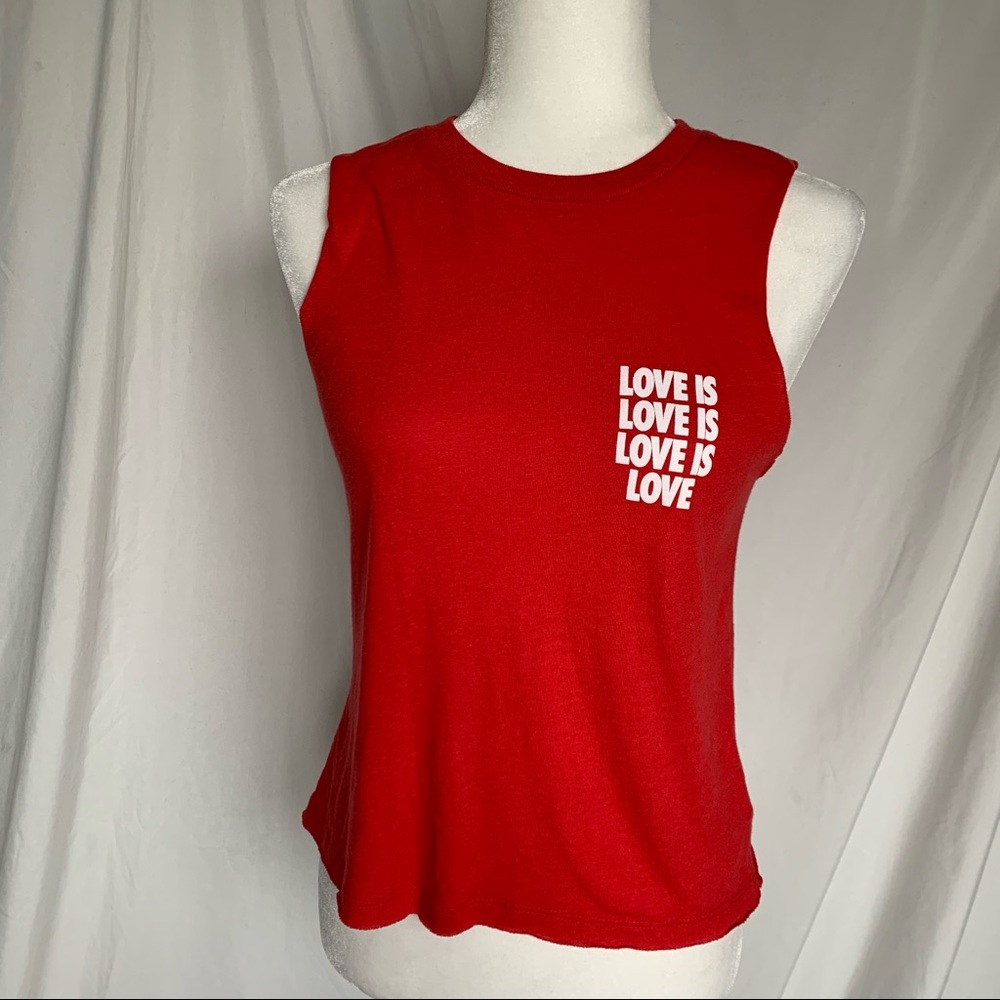 NWT Sub_Urban Riot Love Is Love Tank - Picture 2 of 13